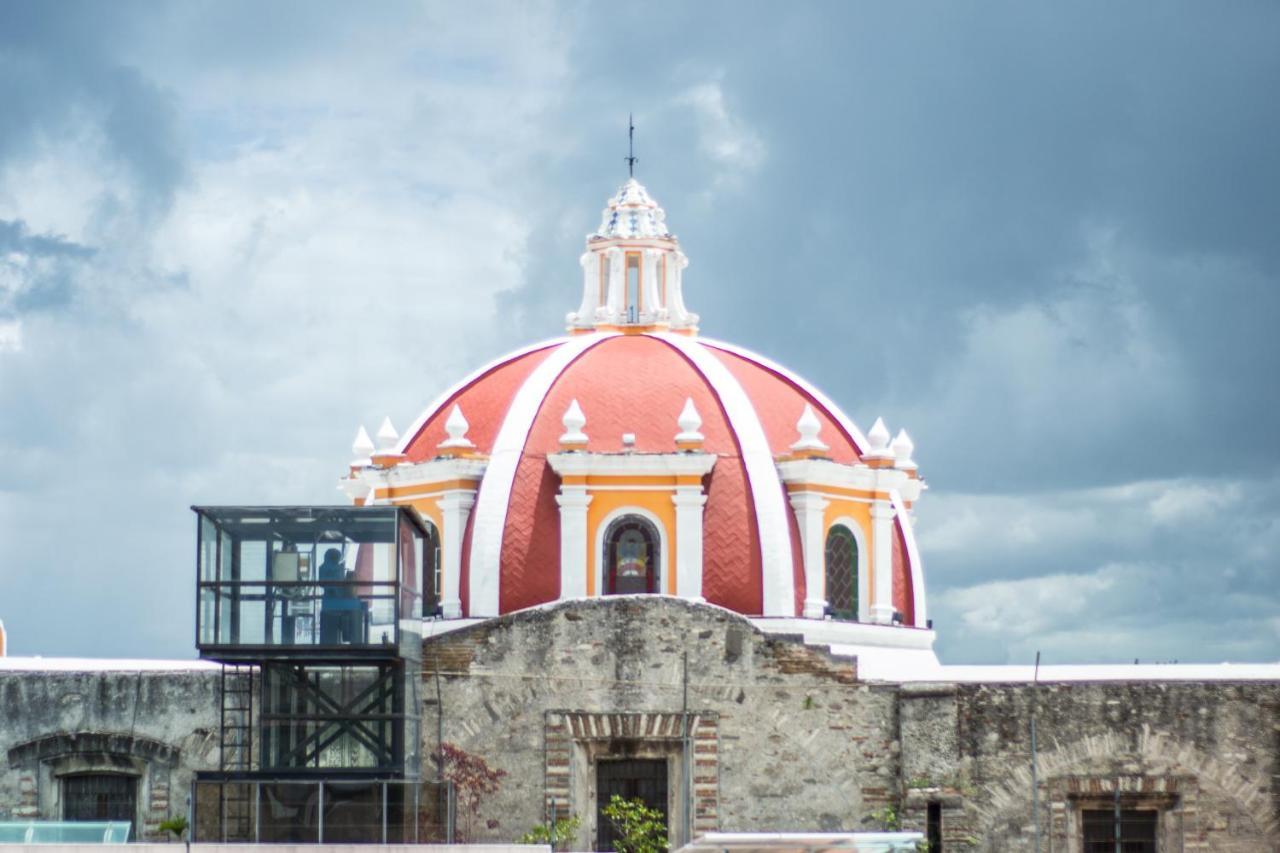 Hotel La Fuente Catedral Puebla Exterior foto